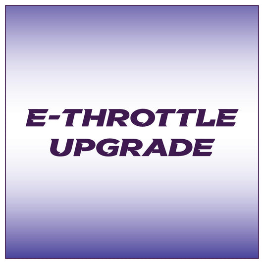 E-Throttle upgrade on G4X Plugin ECU